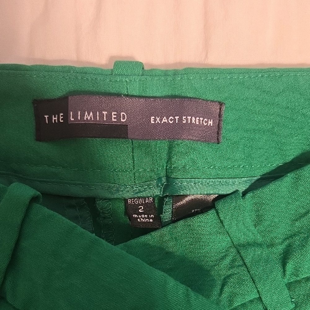 The Limited Vibrant Green Trousers - Picture 2 of 6
